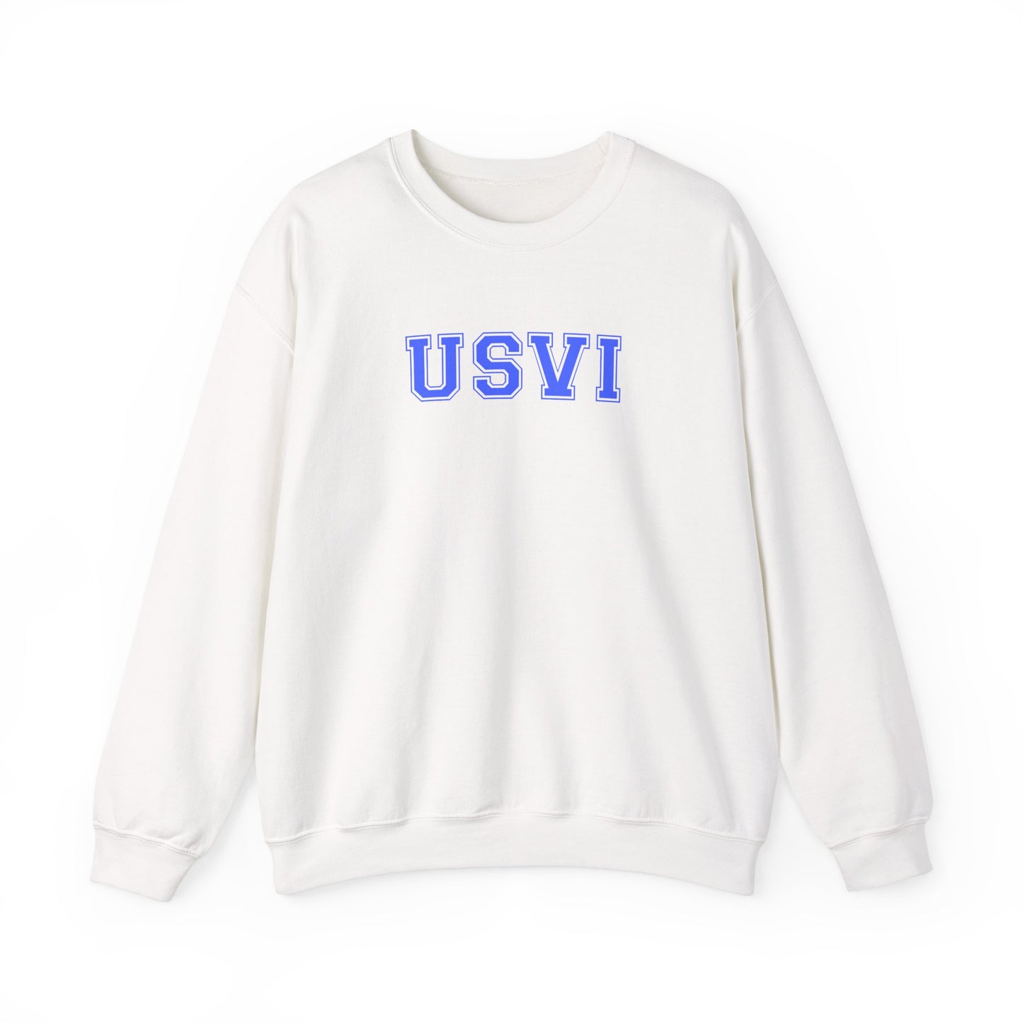 USVI Gildan 18000 Crewneck Sweatshirt - Cozy Island-Inspired Pullover