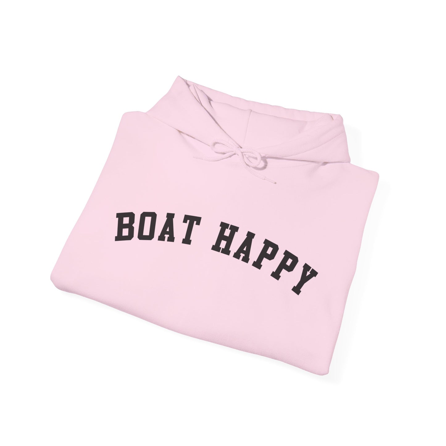 Boat Happy Gildan 18500 Sweatshirt, Cozy & Warm Boating Hoodie, Comfortable Nautical Sweatshirt for Chilly Days, Boating Pullover, Boating Hoodie