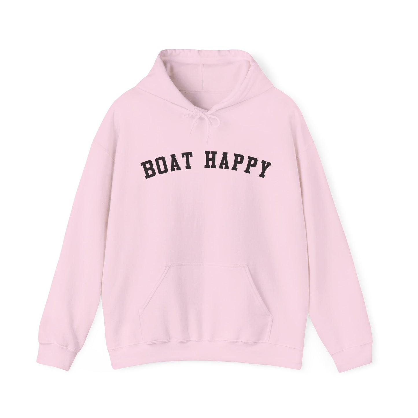 Boat Happy Gildan 18500 Sweatshirt, Cozy & Warm Boating Hoodie, Comfortable Nautical Sweatshirt for Chilly Days, Boating Pullover, Boating Hoodie