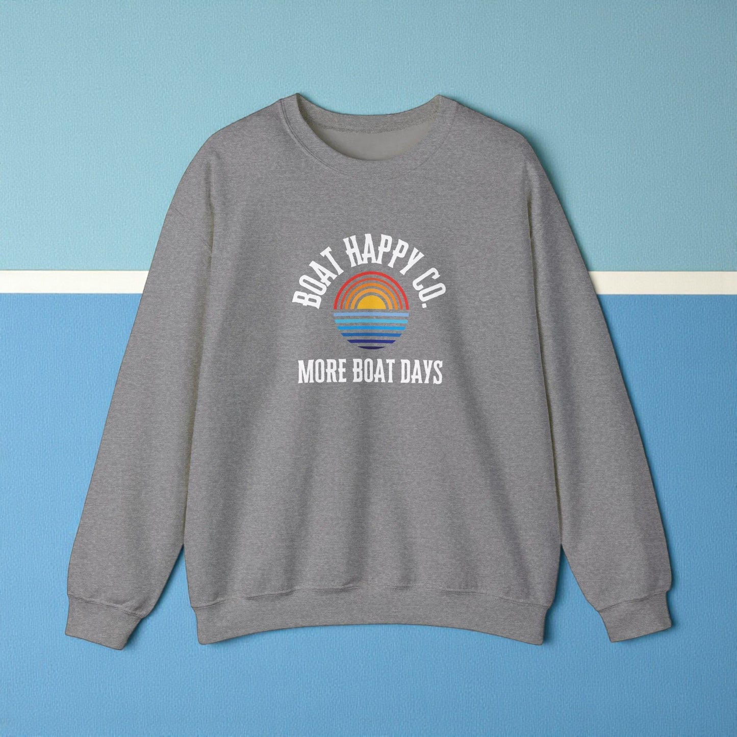 More Boat Days Crewneck – Nautical Cozy Sweatshirt
